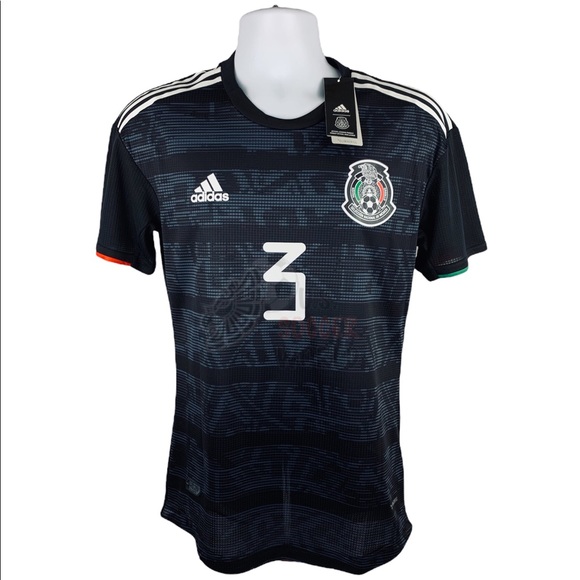 Carlos Salcedo #3 Mexico Home Authentic Mens Soccer Jersey World Cup - Picture 5 of 12